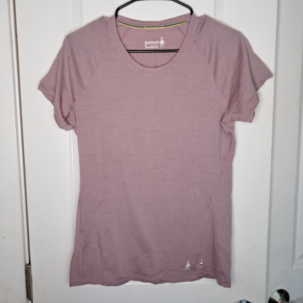 Smartwool Women's Pink Short Sleeve Top